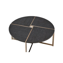 Mesa de centro redonda Bromia de 89 cm de diámetro