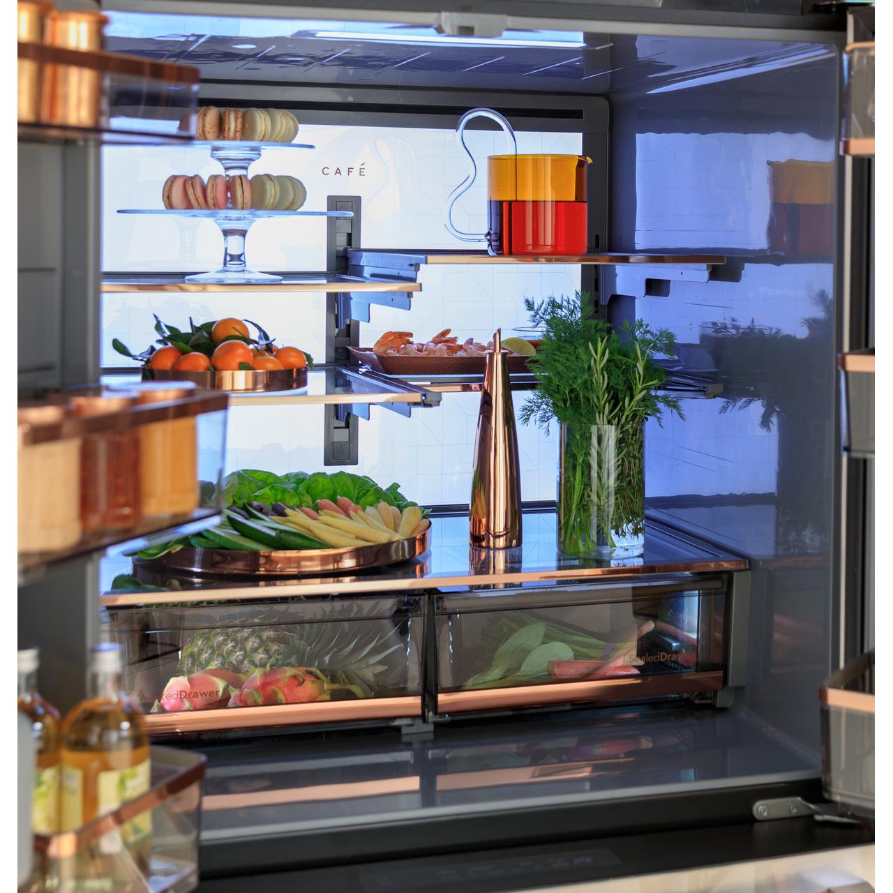  Café 23.2 Cu. Ft. Smart Counter-Depth 4-Door French-Door Refrigerator CJE23DM5WS5 IMAGE 11