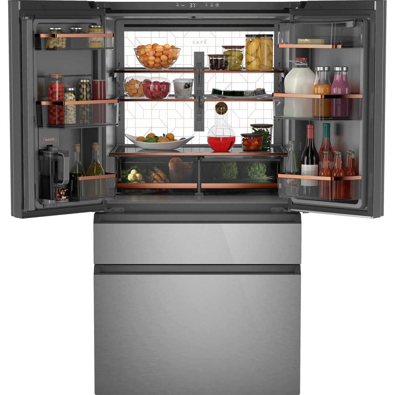  Café 23.2 Cu. Ft. Smart Counter-Depth 4-Door French-Door Refrigerator CJE23DM5WS5 IMAGE 3