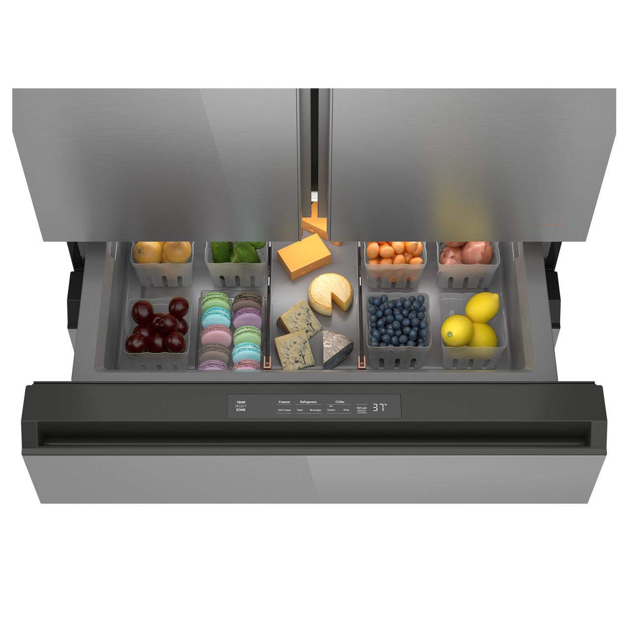  Café 23.2 Cu. Ft. Smart Counter-Depth 4-Door French-Door Refrigerator CJE23DM5WS5 IMAGE 6