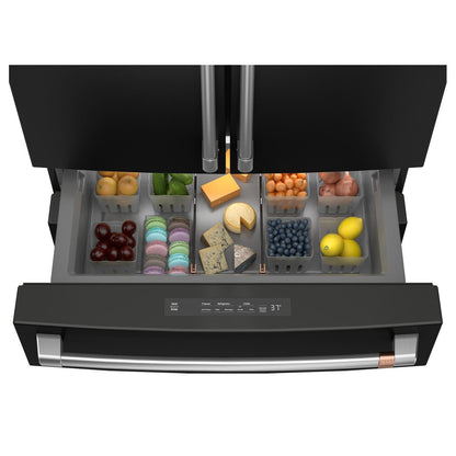  Café 23.2 Cu. Ft. Smart Counter-Depth 4-Door French-Door Refrigerator CJE23DP3WD1 IMAGE 3