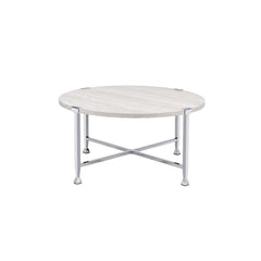Mesa de centro redonda Brecon de 91 cm de diámetro