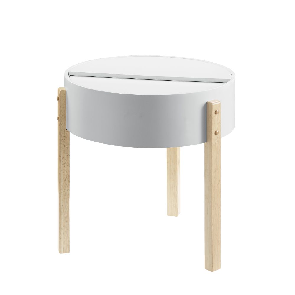 Mesa auxiliar redonda Bodfish de 20" de diámetro