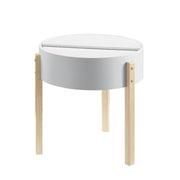 Mesa auxiliar redonda Bodfish de 20" de diámetro