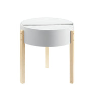 Mesa auxiliar redonda Bodfish de 20" de diámetro