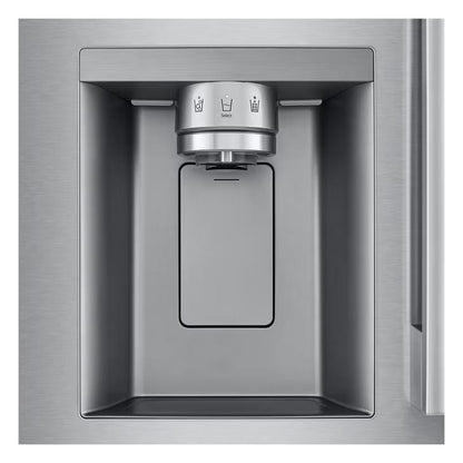 LG 25 cu.ft. 3-Door French Door Refrigerator with Hybrid Handle Design and External Ice and Water Dispenser LF25H6330S IMAGE 5