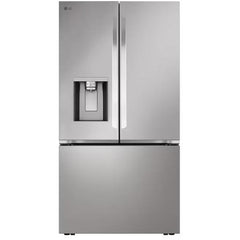  LG 26 cu. ft. Counter-Depth MAX™, French Door Refrigerator, with Craft Ice™ LRRXC2606S IMAGE 1