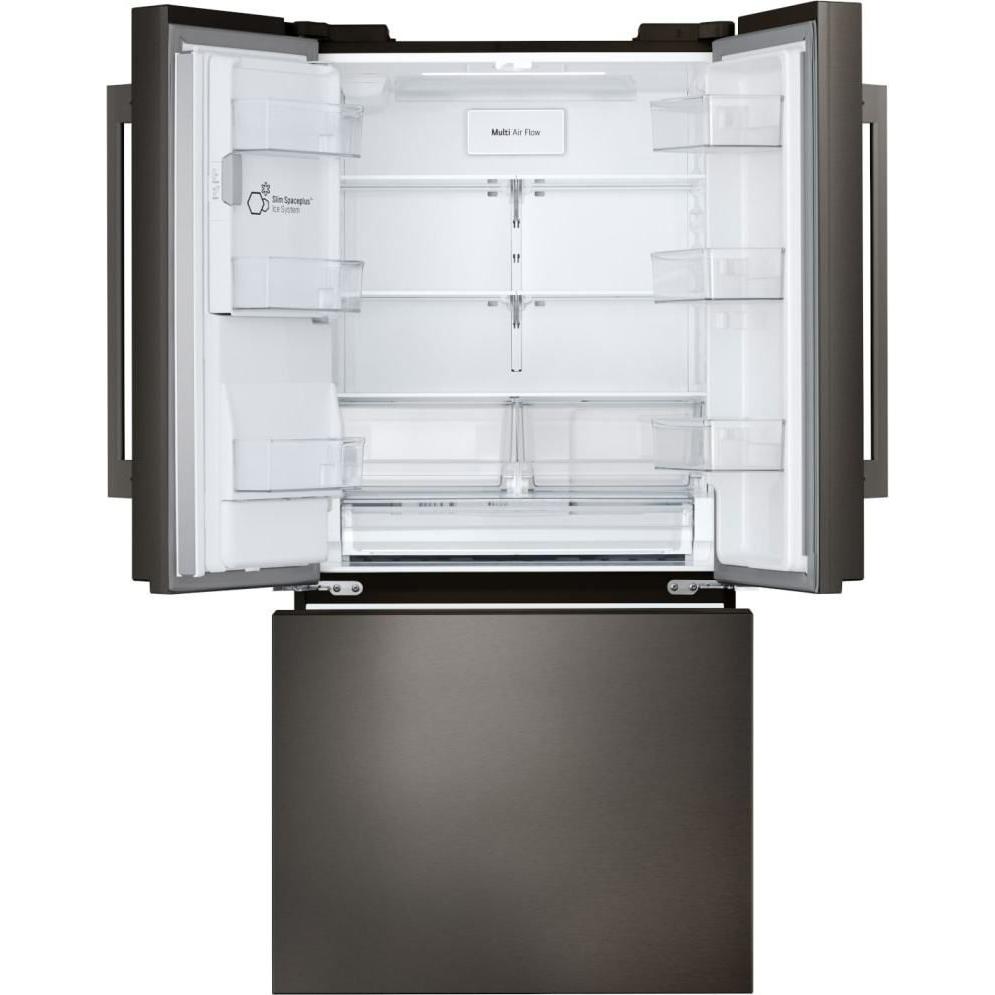  LG 33-inch, 25 cu.ft. 3-Door French Door Refrigerator with Ice and Water Dispenser LF25H6330D IMAGE 2