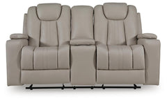 Next Move Glider Reclining Loveseat with Console