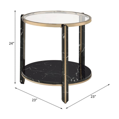 Thistle 23"Dia Round End Table