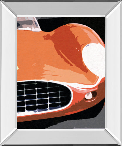 Mirrored Frame Ferrari Classic By Malcolm Sanders