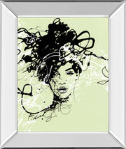Mirrored Frame Star I By Oksana Leadbitter