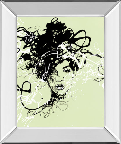 Mirrored Frame Star I By Oksana Leadbitter