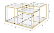 Mesa de centro cuadrada Uchenna