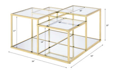 Mesa de centro cuadrada Uchenna