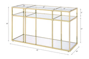Mesa de sofá rectangular Uchenna