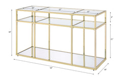 Mesa de sofá rectangular Uchenna