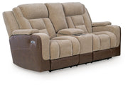 Ultimax Power Reclining Loveseat with Console