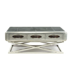 Mesa de centro rectangular Brancaster de 51" de largo