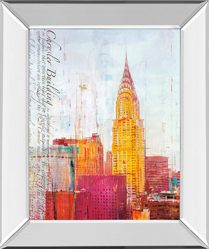 Mirrored Frame The City That Never Sleeps I By Haub