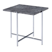Mesa auxiliar rectangular Adelae de 25" de largo