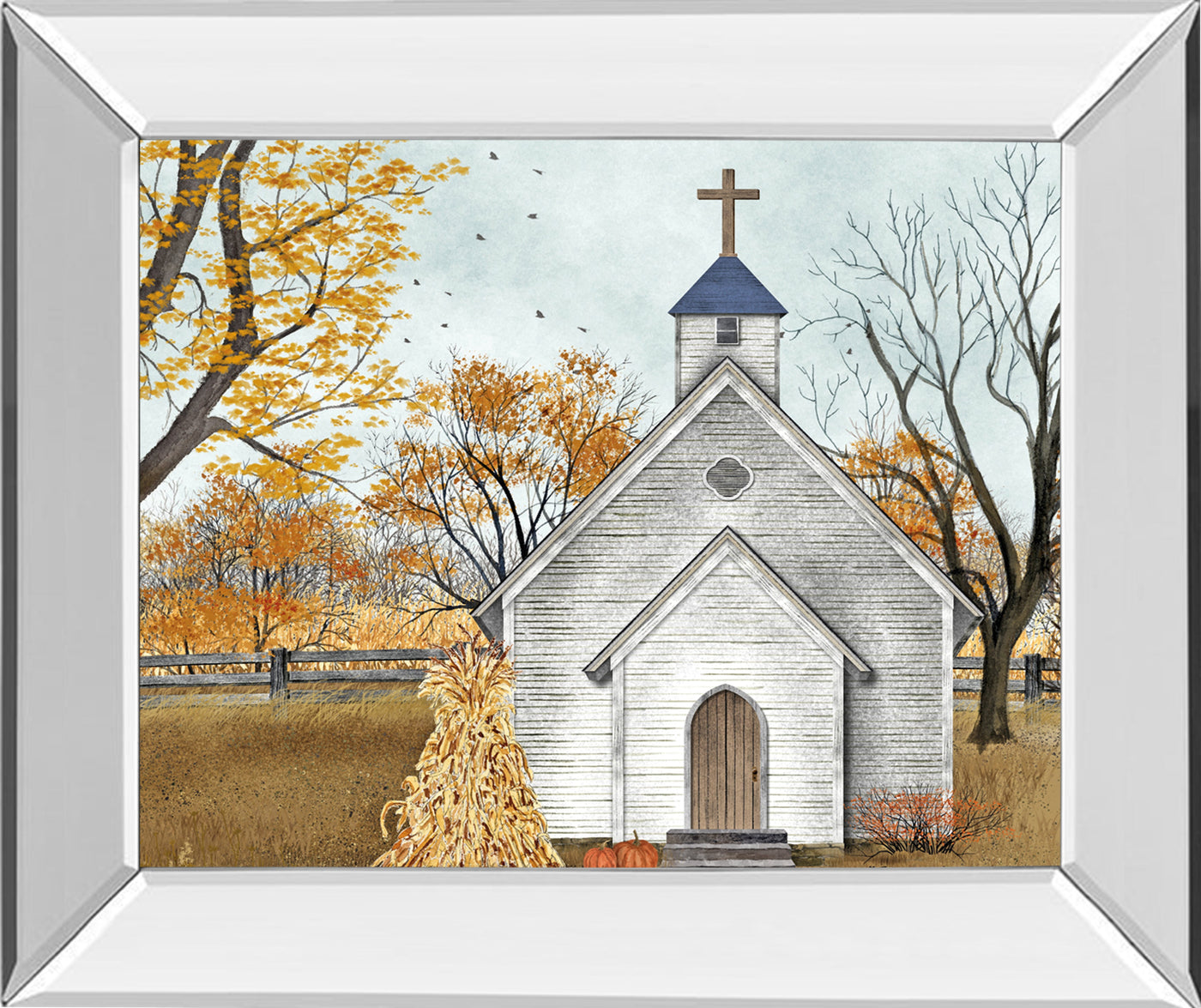 Mirrored Frame Blessed Assurance By Billy Jacobs