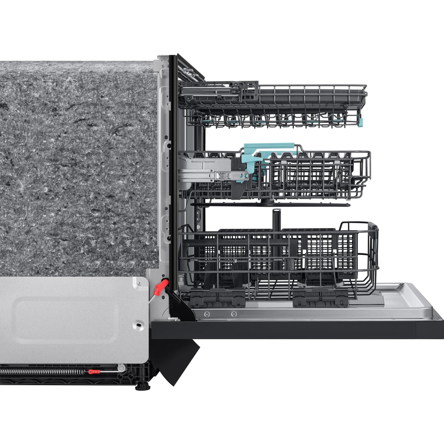  Samsung Bespoke Built-In Dishwasher with Third Rack and AI Wash DW90F89T0UMTAA IMAGE 6