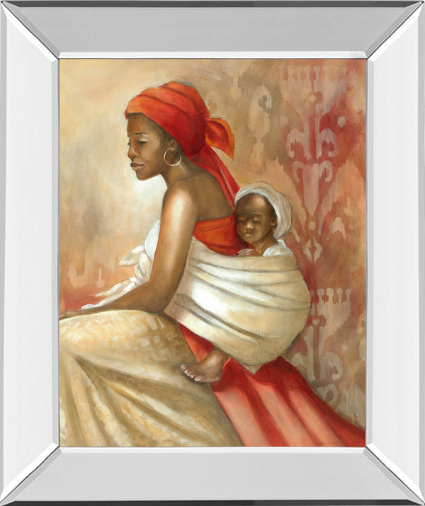 Mirrored Frame Beauty Of Love II By Carol Robinson
