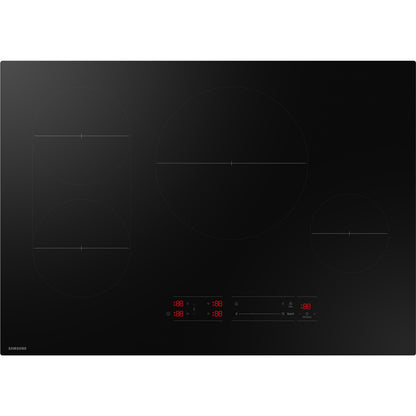  Samsung 30-Inch 4-Element Smart Induction Cooktop with Digital Touch Controls CC70F30S2DAA IMAGE 1