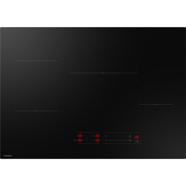 Samsung 30-Inch 4-Element Smart Induction Cooktop with Digital Touch Controls CC70F30S2DAA