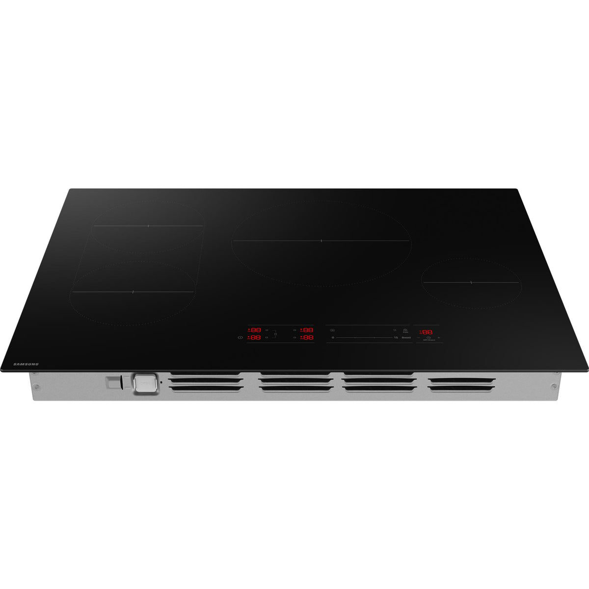  Samsung 30-Inch 4-Element Smart Induction Cooktop with Digital Touch Controls CC70F30S2DAA IMAGE 2