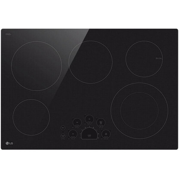 LG 30-inch Built-In Electric Cooktop with UltraHeat™ 3.0kW Element LCE3010SBE