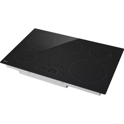 LG 30-inch Built-In Electric Cooktop with UltraHeat™ 3.0kW Element LCE3010SBE IMAGE 3