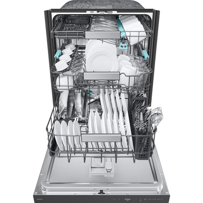  Samsung Bespoke Built-In Dishwasher with Third Rack and AI Wash DW90F89P0USRAA IMAGE 3