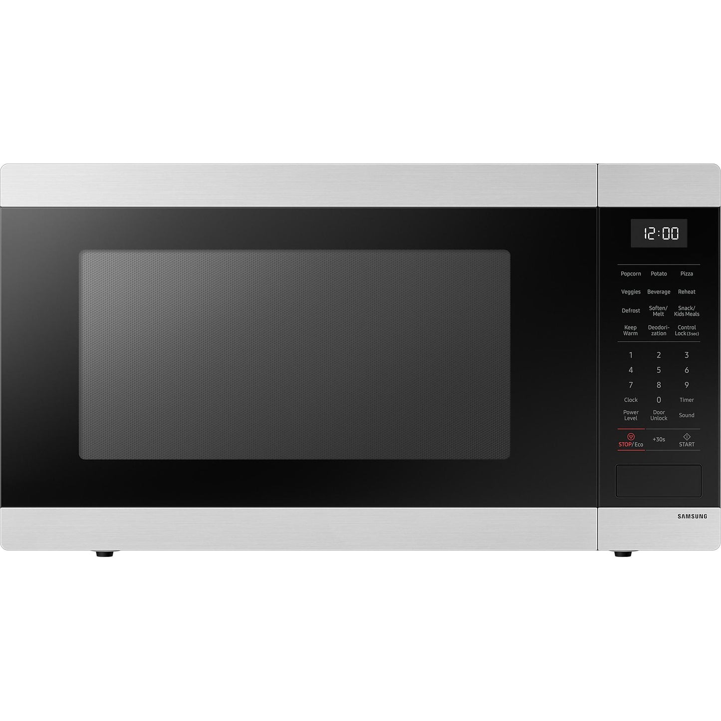  Samsung 24-inch, 1.9 cu. ft. Countertop Microwave MS19DG8500SR/AA IMAGE 1