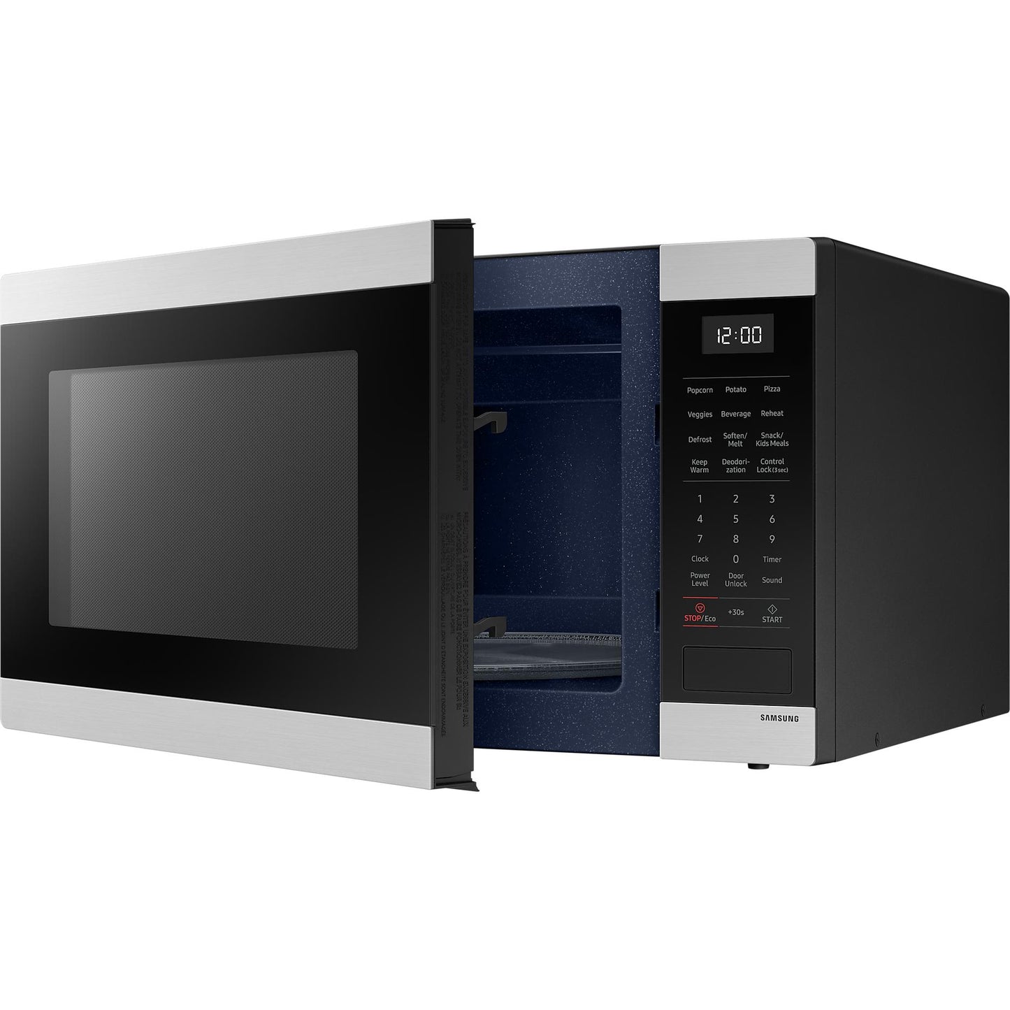  Samsung 24-inch, 1.9 cu. ft. Countertop Microwave MS19DG8500SR/AA IMAGE 4