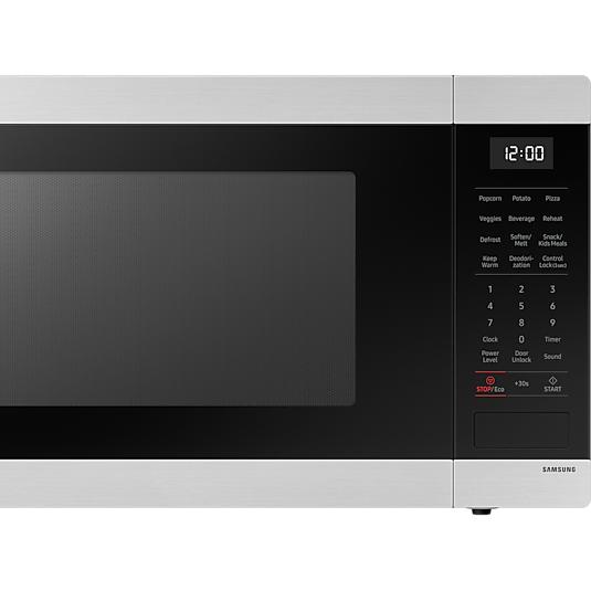  Samsung 24-inch, 1.9 cu. ft. Countertop Microwave MS19DG8500SR/AA IMAGE 7
