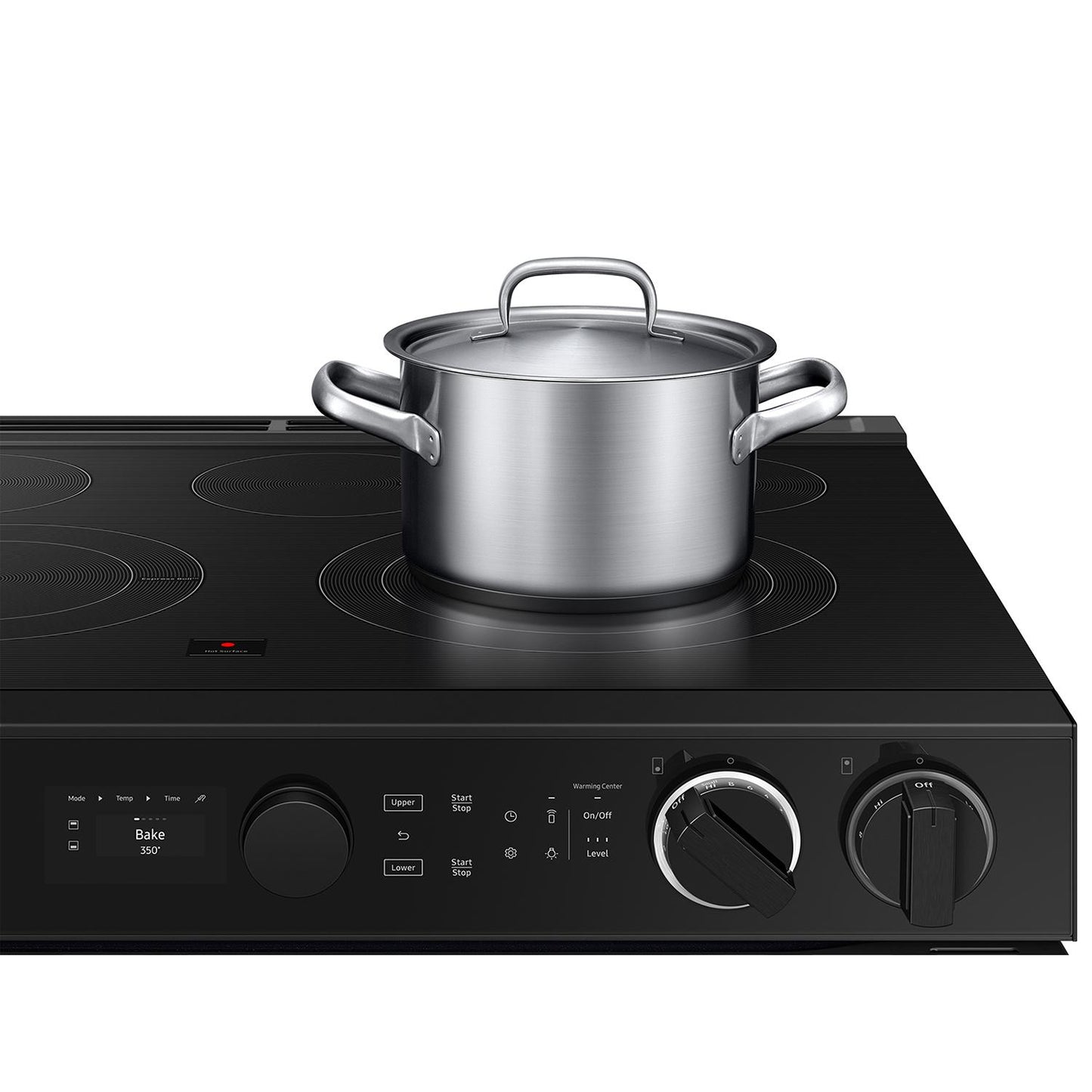  Samsung 30-inch Slide-in Electric Range with Wi-Fi NSE6DG8550SR/AA IMAGE 11