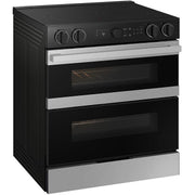  Samsung 30-inch Slide-in Electric Range with Wi-Fi NSE6DG8550SR/AA IMAGE 3