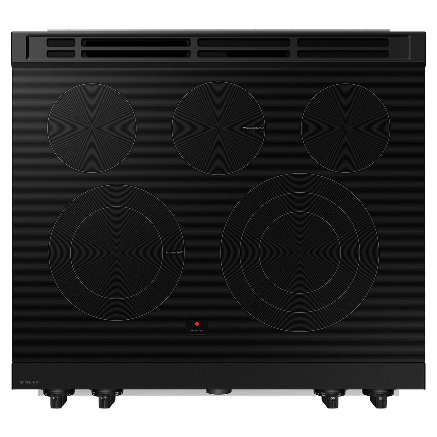  Samsung 30-inch Slide-in Electric Range with Wi-Fi NSE6DG8550SR/AA IMAGE 5