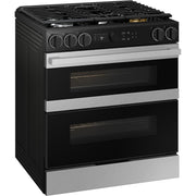  Samsung 30-inch Slide-in Dual Fuel Range with Wi-Fi NSY6DG8550SR/AA IMAGE 4