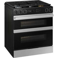  Samsung 30-inch Slide-in Dual Fuel Range with Wi-Fi NSY6DG8550SR/AA IMAGE 4
