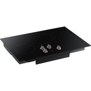  Samsung 30-inch Built-in Electric Cooktop with Knob Controls NZ30FG5332RKAA IMAGE 4