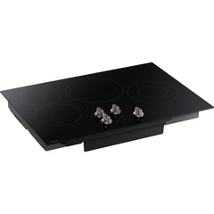  Samsung 30-inch Built-in Electric Cooktop with Knob Controls NZ30FG5332RKAA IMAGE 4