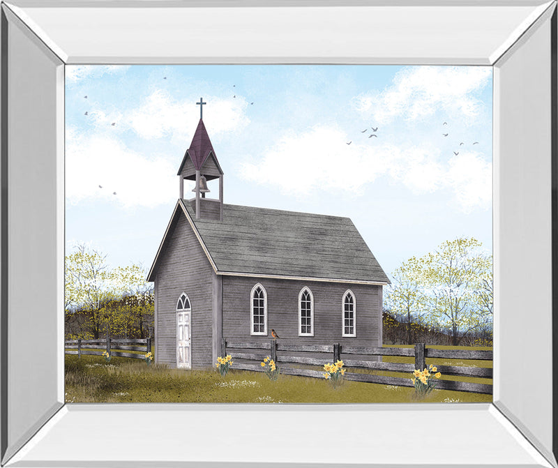 Mirrored Frame He Is Risen By Billy Jacobs
