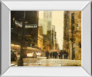 Mirrored Frame New York Streets By Acosta