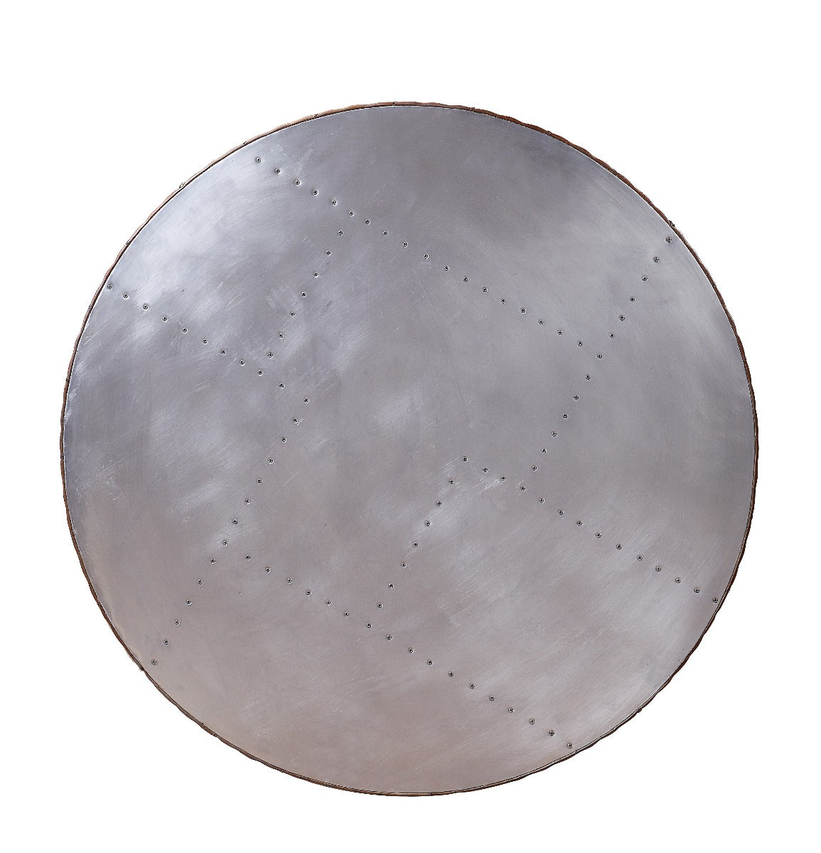 Mesa de centro redonda tapizada Tamas