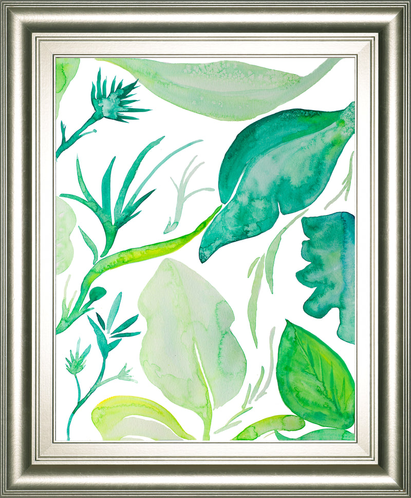 Green Water Leaves II By Kat Papa