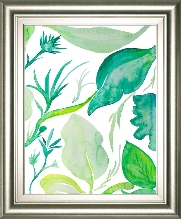 Green Water Leaves II By Kat Papa