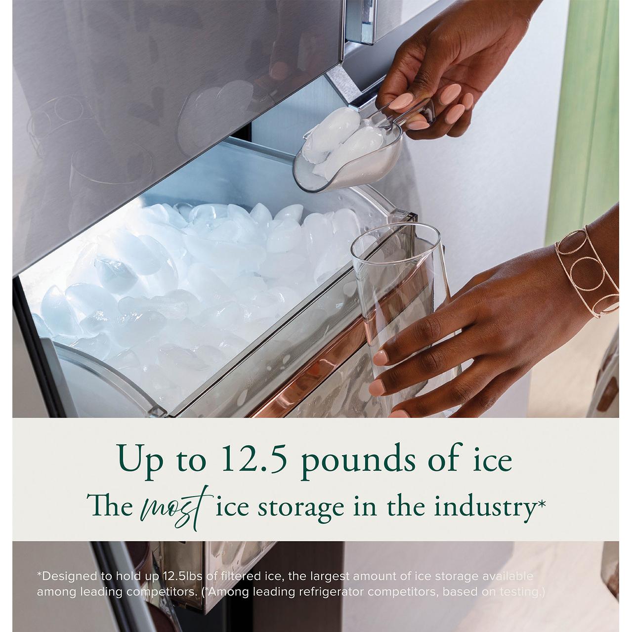  Café 22.9 Cu. Ft. Smart Counter-Depth Quad-Door Refrigerator with Dual-Dispense AutoFill Pitcher CHE23DM5WS5 IMAGE 10